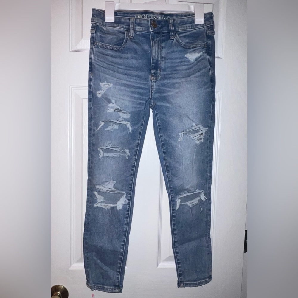 AEO HiRise Jegging Crop jeans